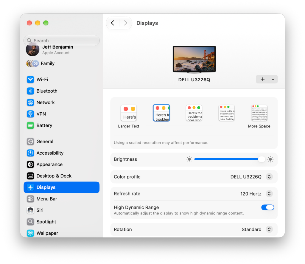 外接显示器一开 HDR 就只剩 1080p?macOS 27 把这道限制拆了(图2) 外接显示器一开 HDR 就只剩 1080p?macOS 27 把这道限制拆了(图2)