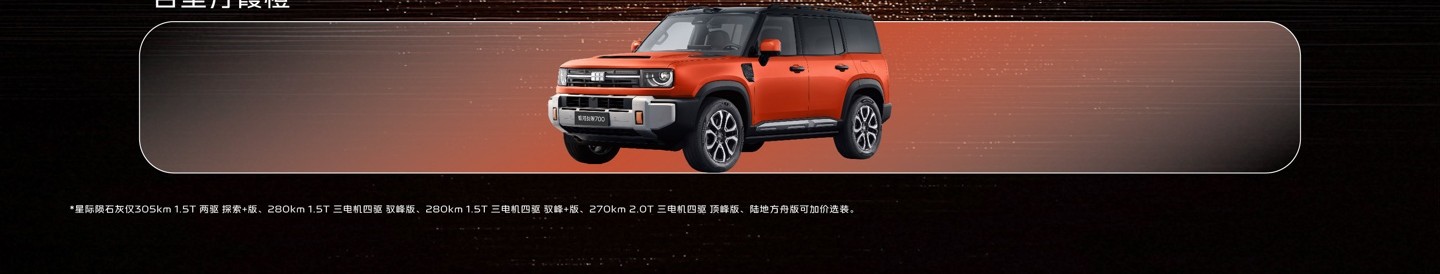 16.98万起,吉利银河战舰700上市12分钟就破万台(图3) 16.98万起,吉利银河战舰700上市12分钟就破万台(图3)