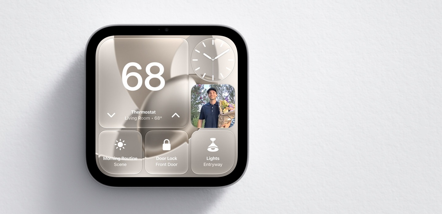 苹果发了台HomeView,299美元给全家挂墙上的那块屏(图3) 苹果发了台HomeView,299美元给全家挂墙上的那块屏(图3)