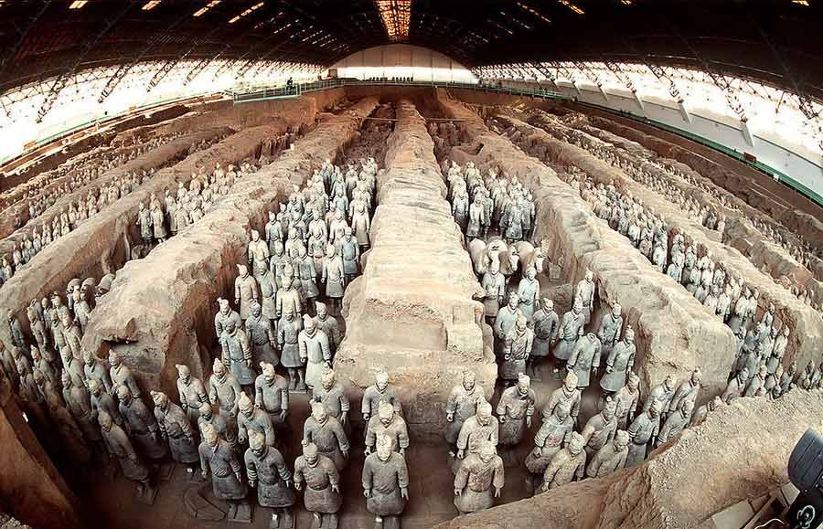 兵马俑上采了79枚指纹，秦朝工匠里三成是女人
