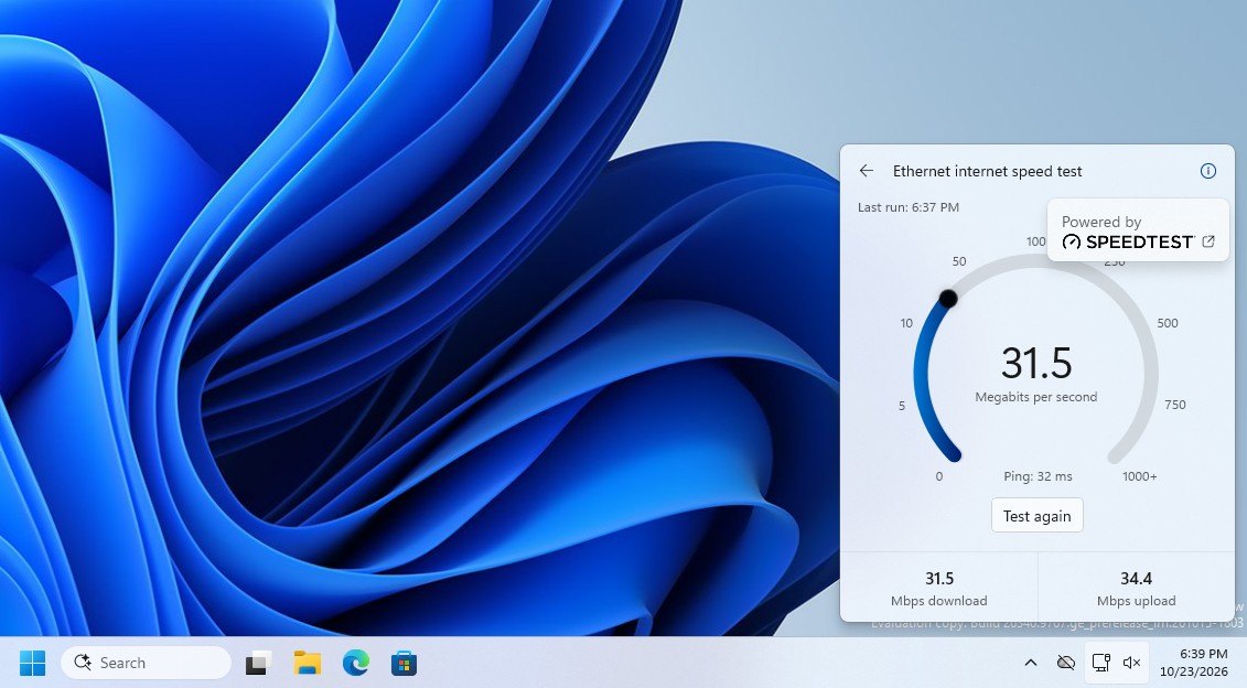 Win11测网速终于不用跳浏览器了,但这功能你八成还开不了(图3) Win11测网速终于不用跳浏览器了,但这功能你八成还开不了(图3)